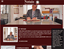 Tablet Screenshot of notaiomariorossi.com
